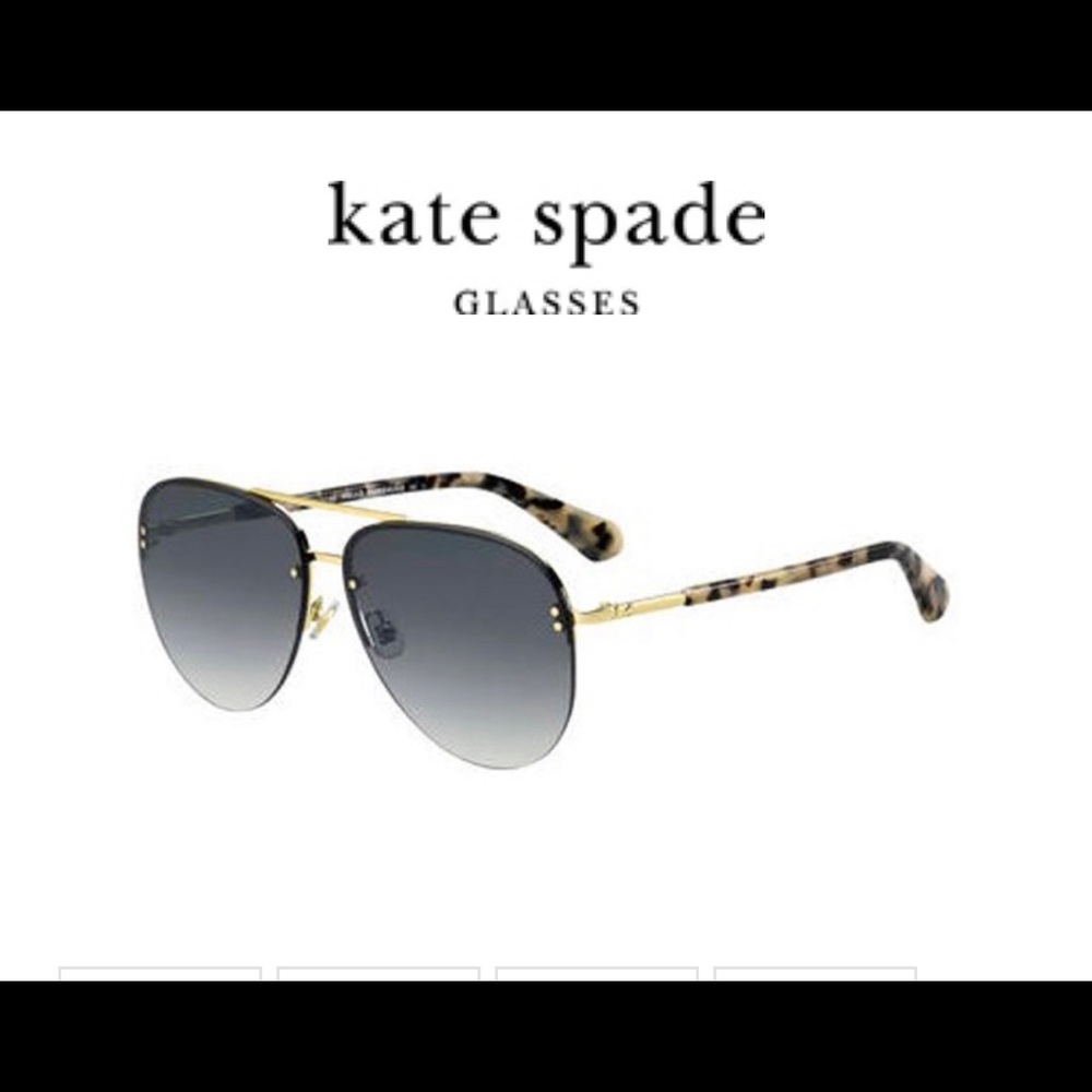 Kate Spade New York Women's Jakayla Aviator Sunglasses NEW, never worn.